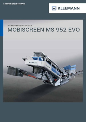 Mobilní třídiče Kleemann MS 952i EVO