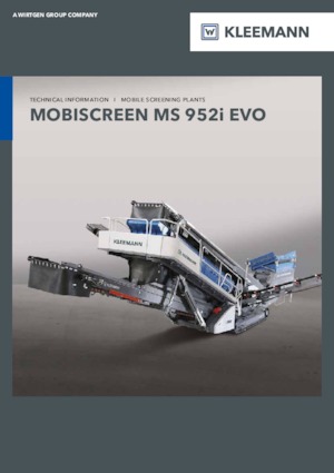 Mobilní třídiče Kleemann MS 952i EVO