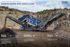 Mobilní třídiče Kleemann MSS 802(i) EVO