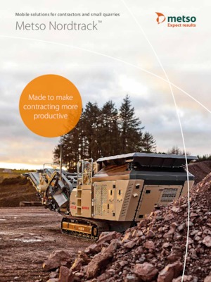 Mobilní třídiče Metso Nordtrack S3.9