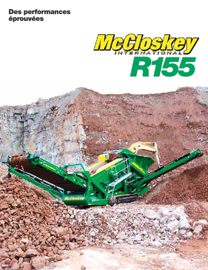 Mobilní třídiče McCloskey R155
