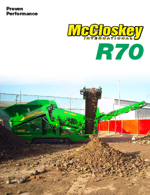 Mobilní třídiče McCloskey R70