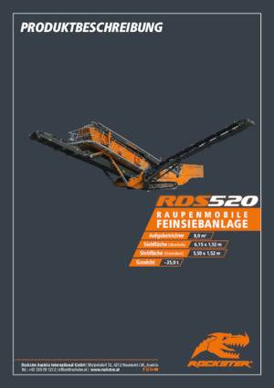 Mobilní třídiče Rockster RDS520