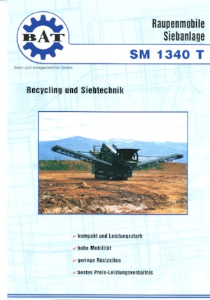 Mobilní třídiče BAT SM 1340 T