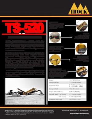 Mobilní třídiče IROCK  TS-520