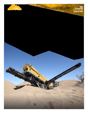 Mobilní třídiče IROCK  TS-520 TD