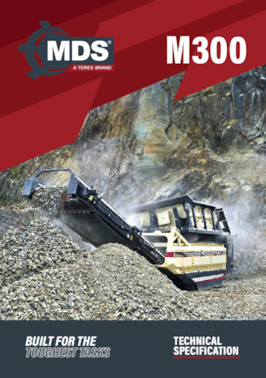 Mobilní bubnové třídiče MDS M300 