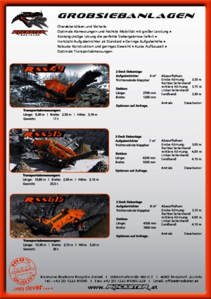 Mobilní třídiče Rockster RSS 49