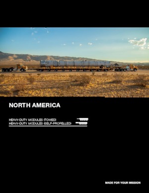 Modulární přívěsy pro těžký náklad Goldhofer THP/DR