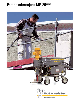 Směšovací čerpadla Putzmeister MP 25 Mixit JP-WP/D5K