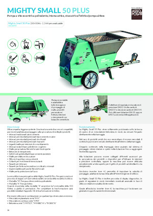 Omítací stroje Imer Mighty Small 50 Plus