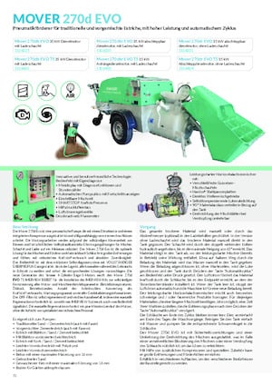 Omítací stroje Imer Mover 270dr Evo T5 WT