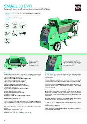 Omítací stroje Imer Small 50 Evo