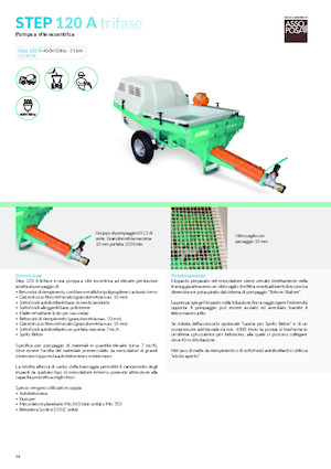 Omítací stroje Imer Step 120 A 400V