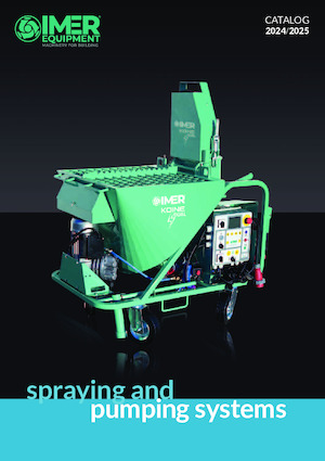 Omítací stroje Imer Small 50 Evo