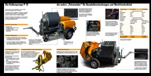 Stacionární čerpadla na beton Putzmeister P 13 EMR KA 230