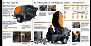 Stacionární čerpadla na beton Putzmeister P 715 TD