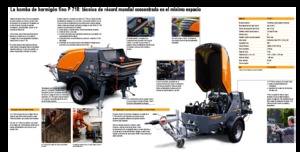 Stacionární čerpadla na beton Putzmeister P 718 TD