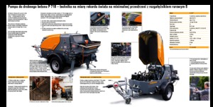 Stacionární čerpadla na beton Putzmeister P 718 TD