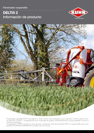 Nesené postřikovače Kuhn Deltis 2