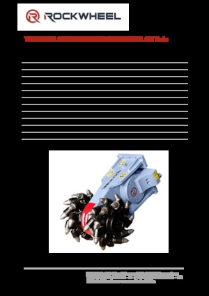 Hydraulické frézy Rockwheel by ROCK.ZONE G 5 Twin