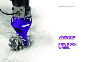 Hydraulické frézy Prodem PRW300
