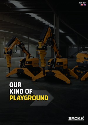 Hydraulické frézy Brokk BDC 50