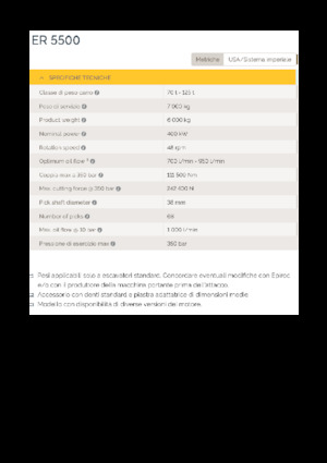 Hydraulické frézy Epiroc ER 5500