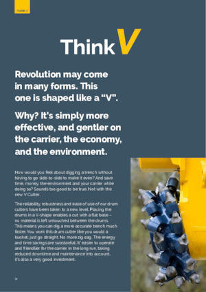 Hydraulické frézy Epiroc ER 1500xl