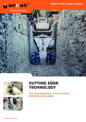 Hydraulické frézy Erkat ERC 3000