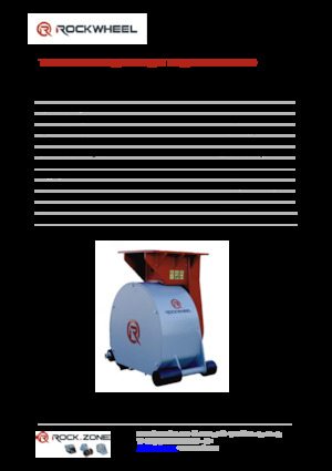 Hydraulické frézy Rockwheel by ROCK.ZONE RR 200