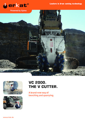 Hydraulické frézy Erkat VC 2000-1X