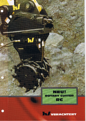 Hydraulické frézy Verachtert RC 7