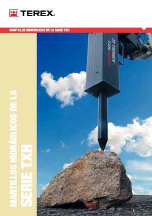 Hydraulické frézy Terex WS 30 HD