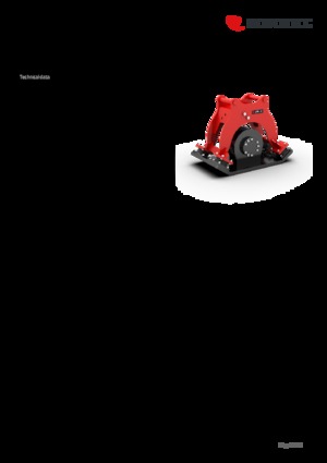 Vibrační desky montovatelné Rototilt® C22