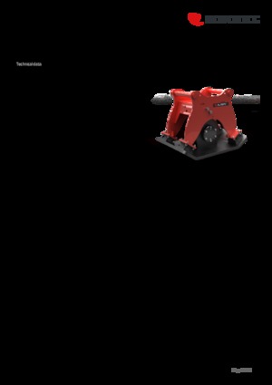 Vibrační desky montovatelné Rototilt® C34
