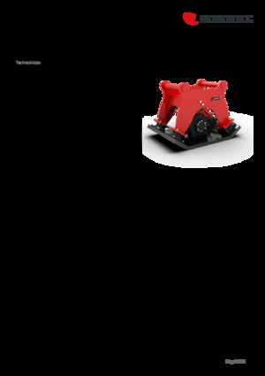 Vibrační desky montovatelné Rototilt® C65