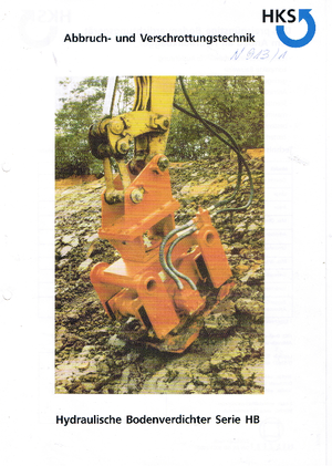 Vibrační desky montovatelné HKS HB 9800 R
