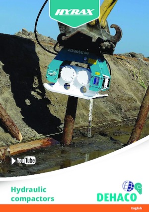 Vibrační desky montovatelné Dehaco HYRAX 125