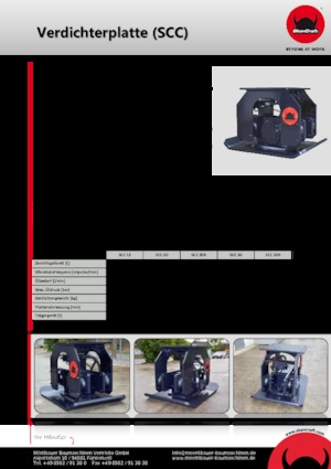 Vibrační desky montovatelné SkanCraft SCC30R