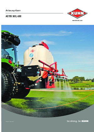 Nesené postřikovače Kuhn Actis 300