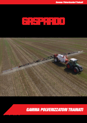 Tažené postřikovače Gaspardo Campo 22C
