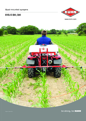 Nesené postřikovače Kuhn Evolis Q80