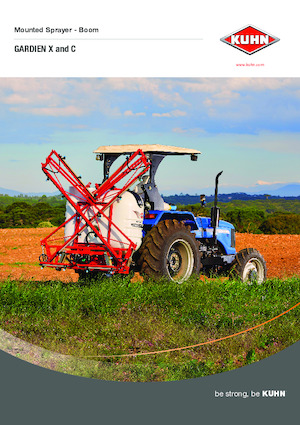 Nesené postřikovače Kuhn Gardien C 800