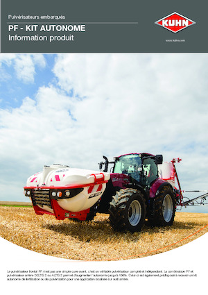 Nesené postřikovače Kuhn PF Select