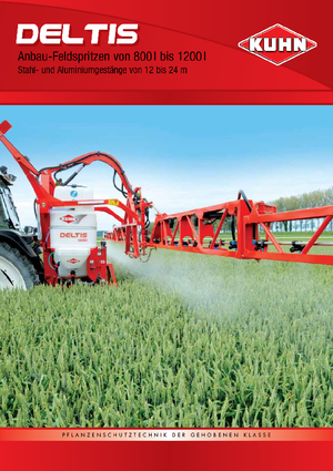 Nesené postřikovače Kuhn Deltis 1000 RHPM