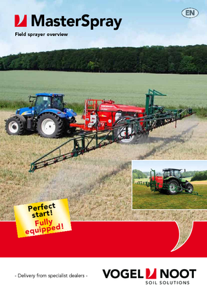 Nesené postřikovače Vogel & Noot MasterSpray IS 1000