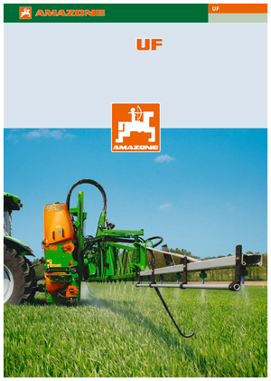 Nesené postřikovače Amazone UF 1201(18)