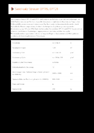 Komunální sypače Pronar EPT 21