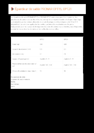 Komunální sypače Pronar EPT 21